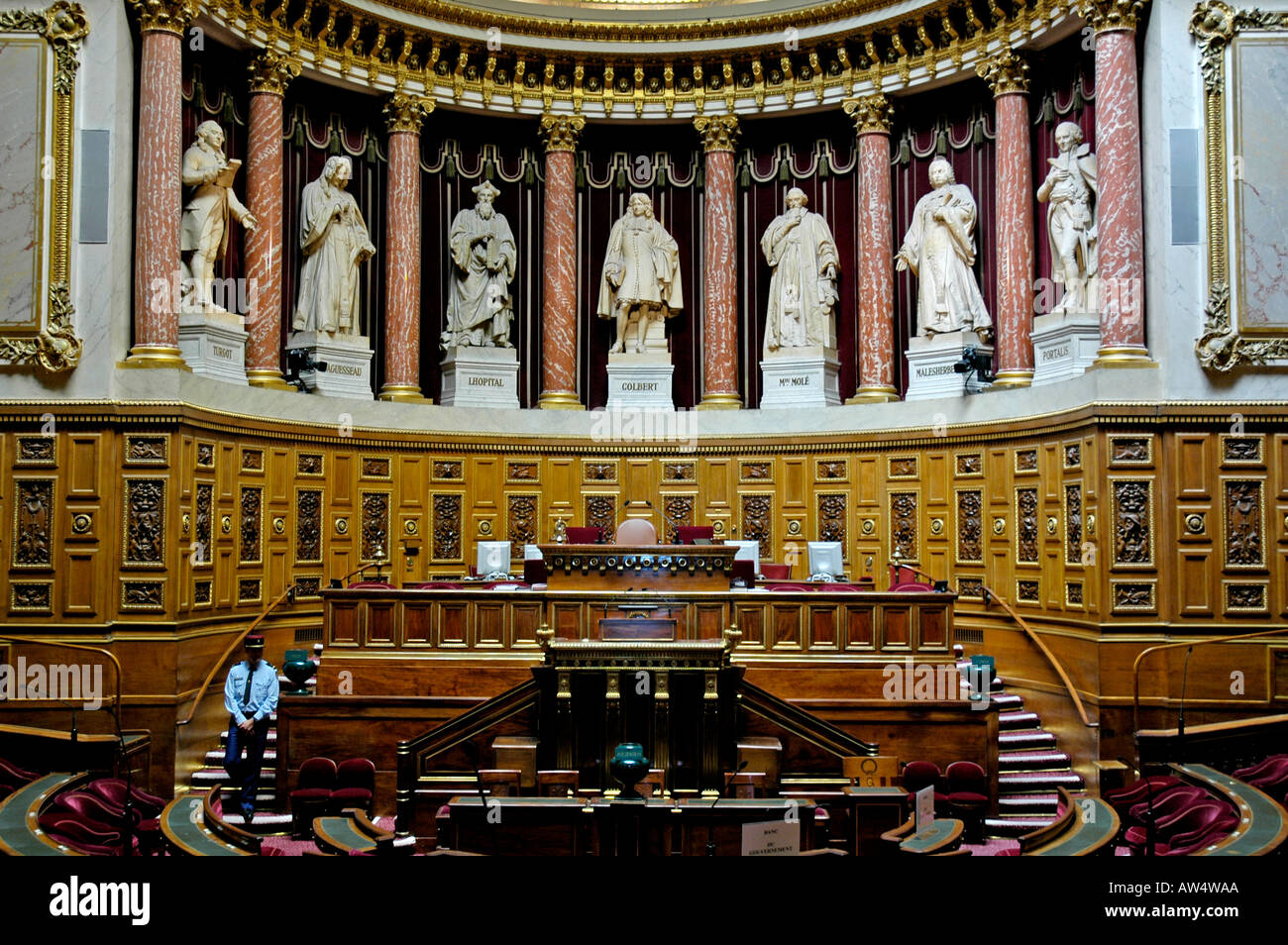 Le senat salle des seances paris Banque de photographies et dimages à