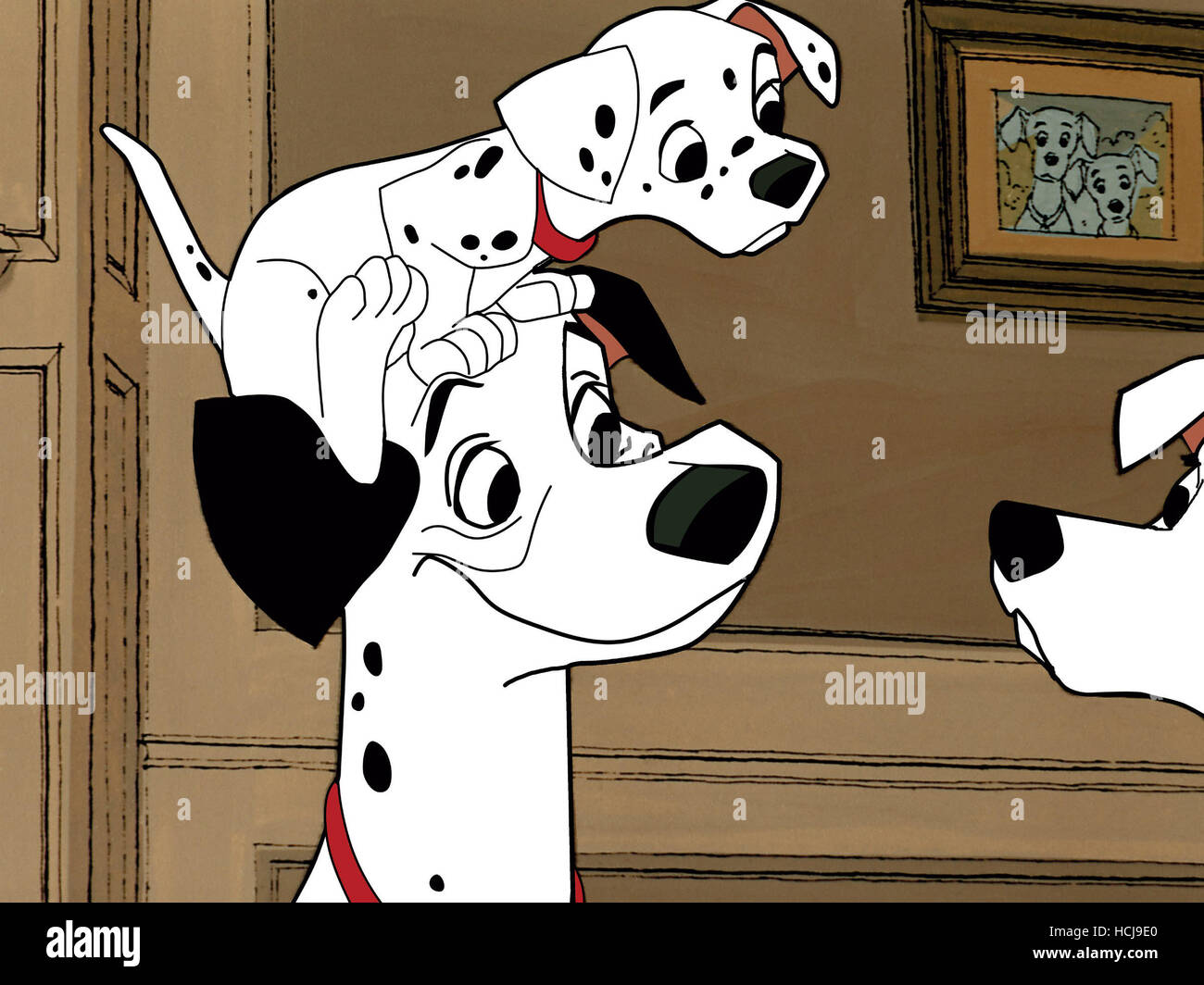 101 Dalmatians Aka CENT UN DALMATIENS Pongo Avec Chiot Perdita R