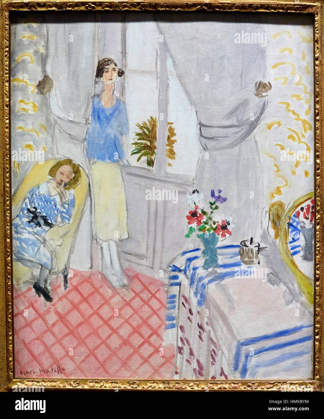 Le Boudoir Huile Sur Toile Henri Matisse Mus E De