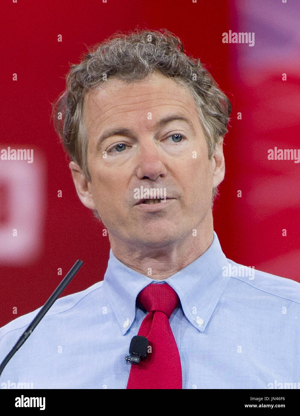 Stati Uniti Il Senatore Rand Paul Repubblicano Del Kentucky Picchi In