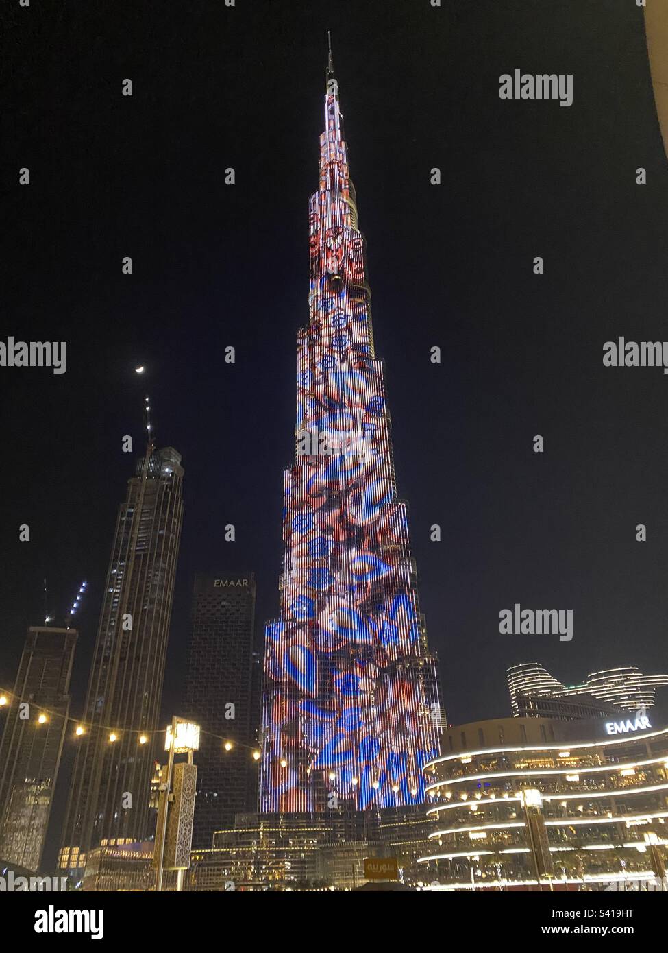 Centro Commerciale Di Burj Khalifa Dubai Immagini E Fotografie Stock Ad