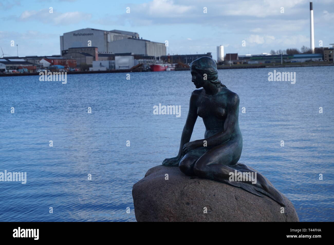 La Statua Della Sirenetta Di Edvard Eriksen Immagini E Fotografie Stock