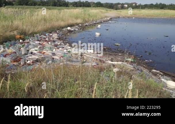 Littered Shoreline: A Stark Representation of Environmental Neglect and ...