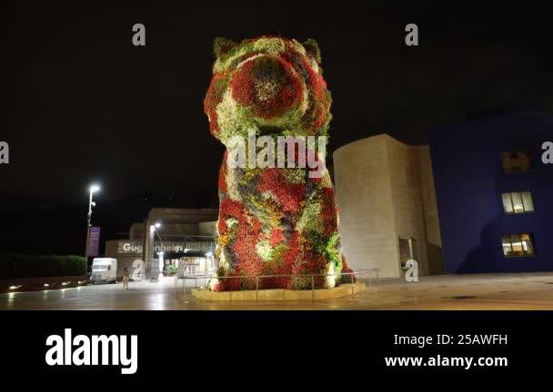 Chiot d'après Jeff Koons publié par le Musée Guggenheim de Bilbao 1998 - France