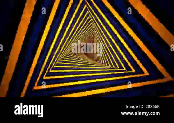 Exciting VJ loop on an abstract background with smooth flowing images ...
