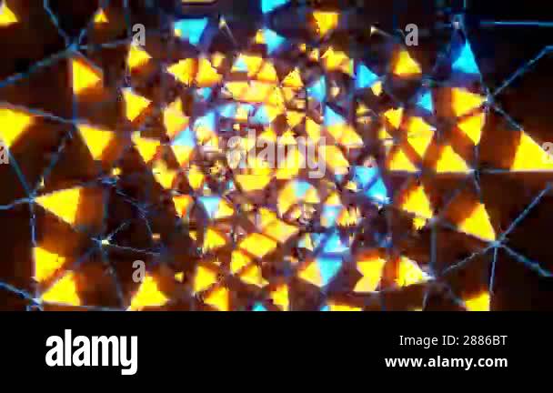 Exciting VJ loop on an abstract background with smooth flowing images ...