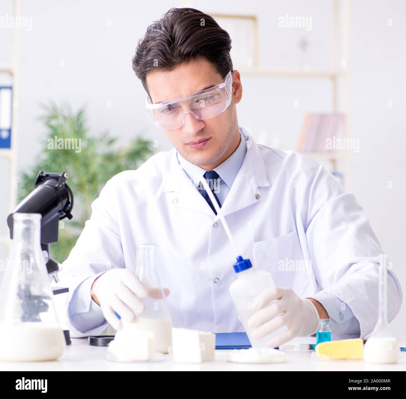 the food scientist testing new stuff in the lab stock photo food scientist job description