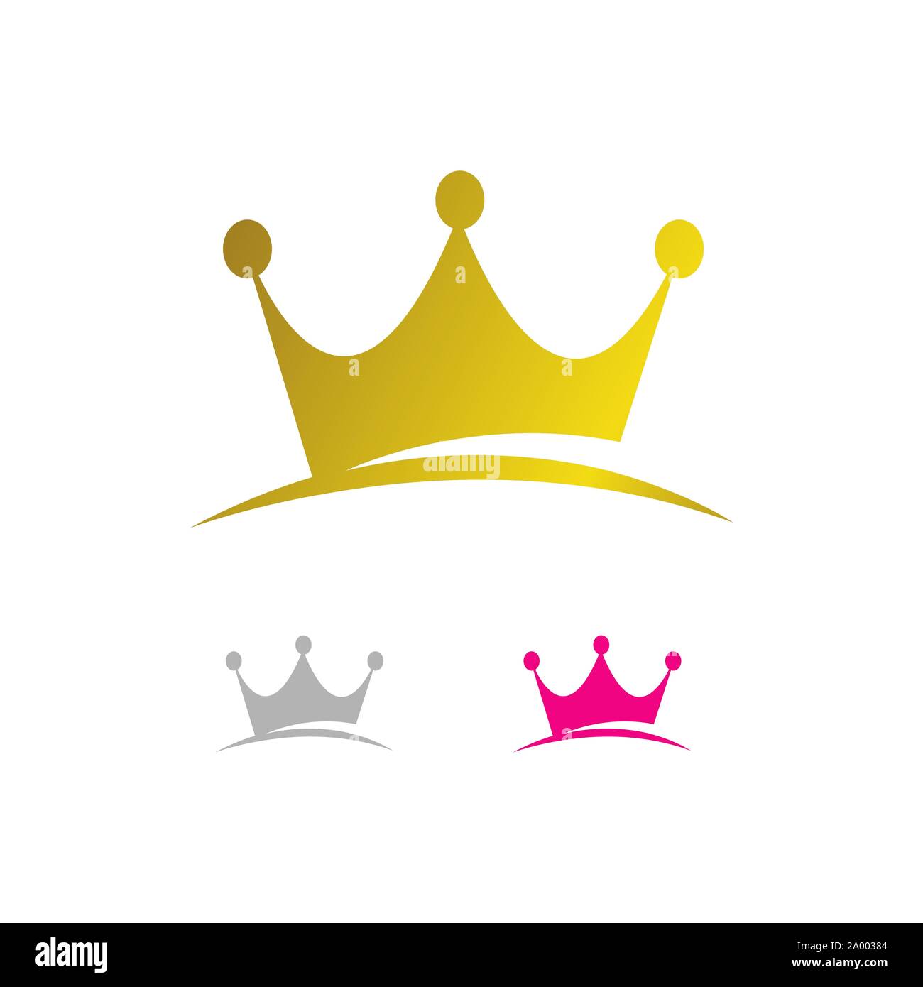 queen logo vector