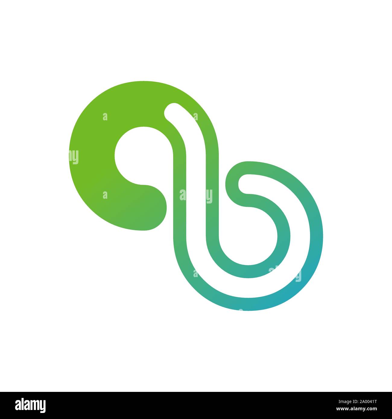 creative concept of infinity logo design vector illustrations Stock Vector