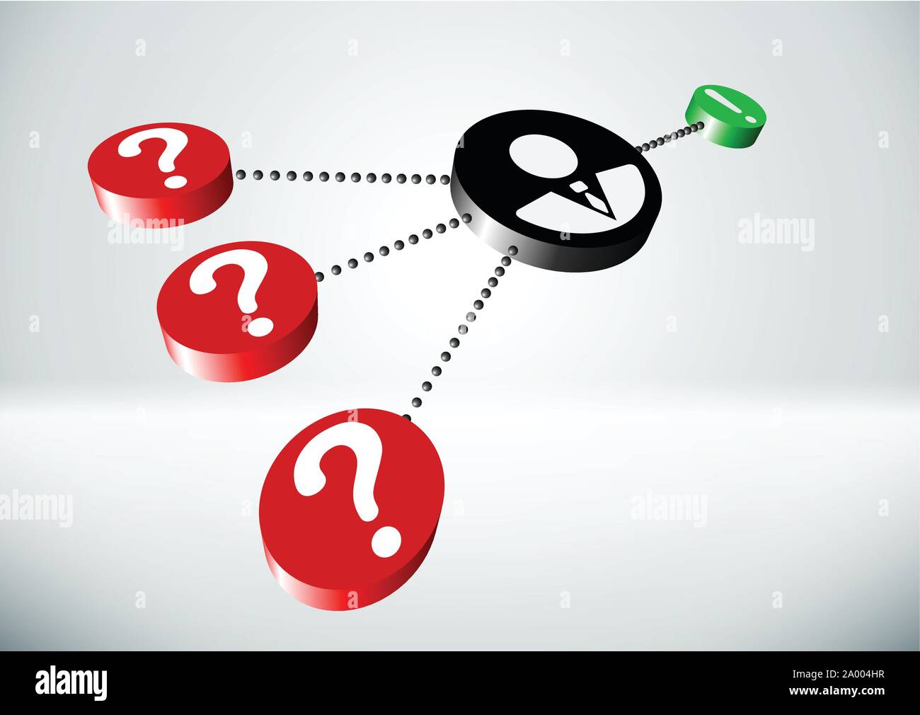 Solution concept icons Stock Vector Images - Alamy
