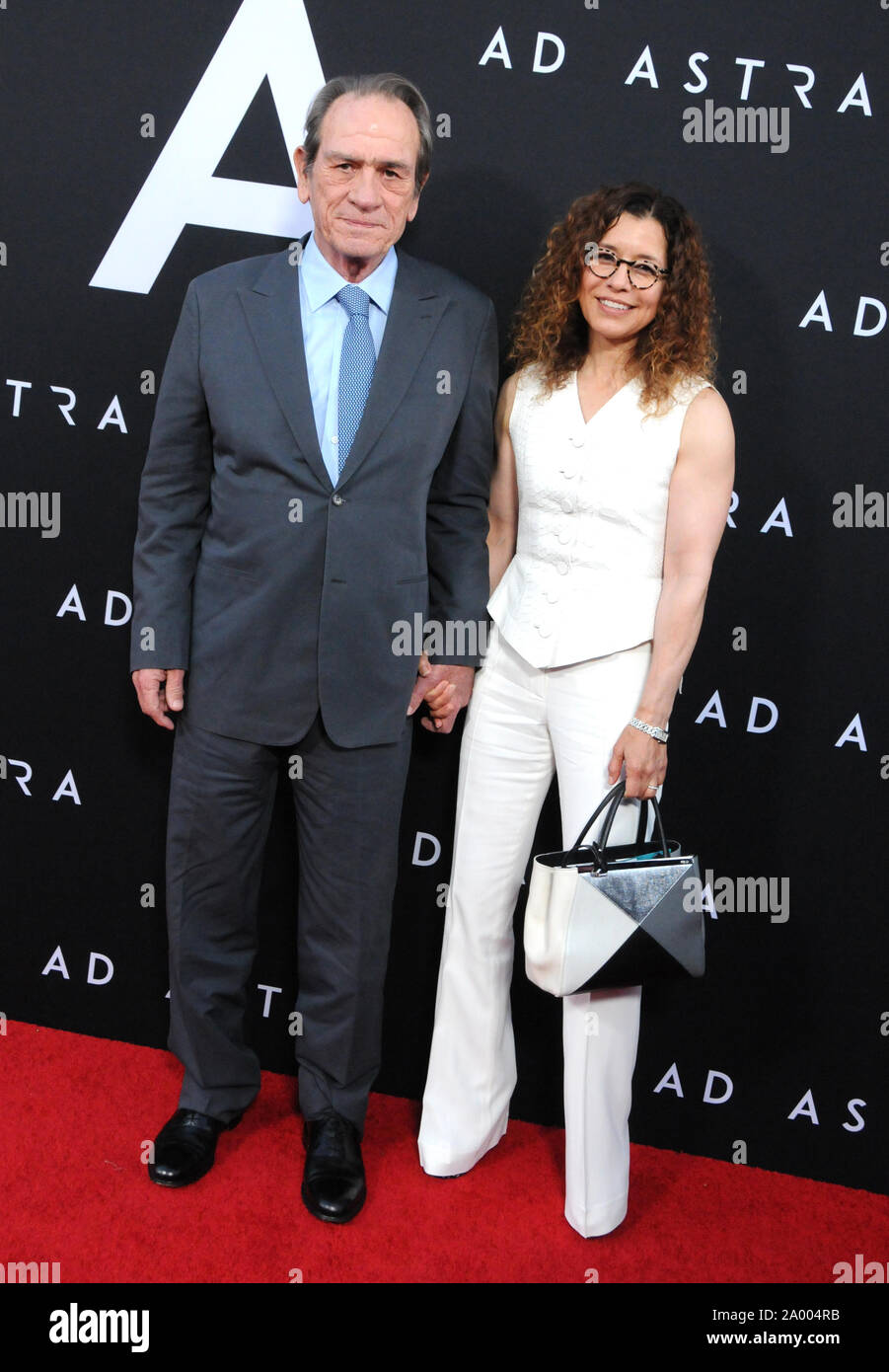 Hollywood, California, USA 18th September 2018 Actor Tommy Lee Jones and wife Dawn Laurel-Jones attend 20th Century Fox's 'Ad Astra' Special Screening on September 18, 2018 at Cinerama Dome in Hollywood, California, USA. Photo by Barry King/Alamy Live News Stock Photo
