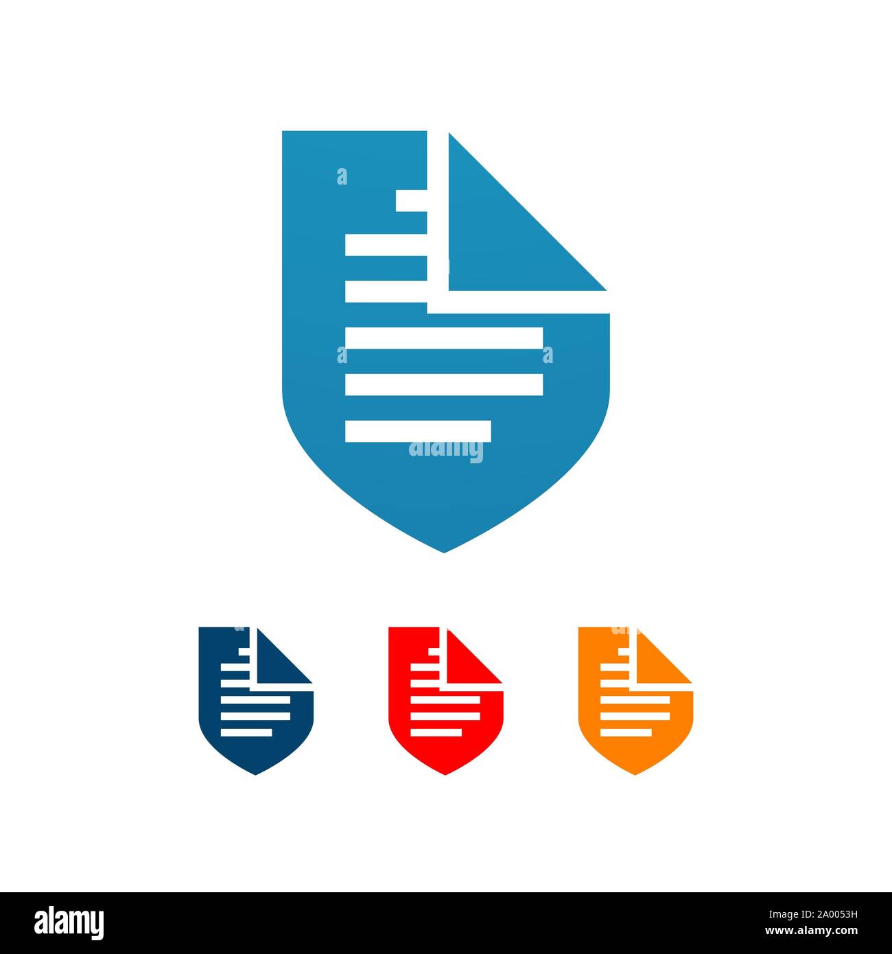 Abstract symbol of tech security company shield logo design vector illustrations Stock Vector