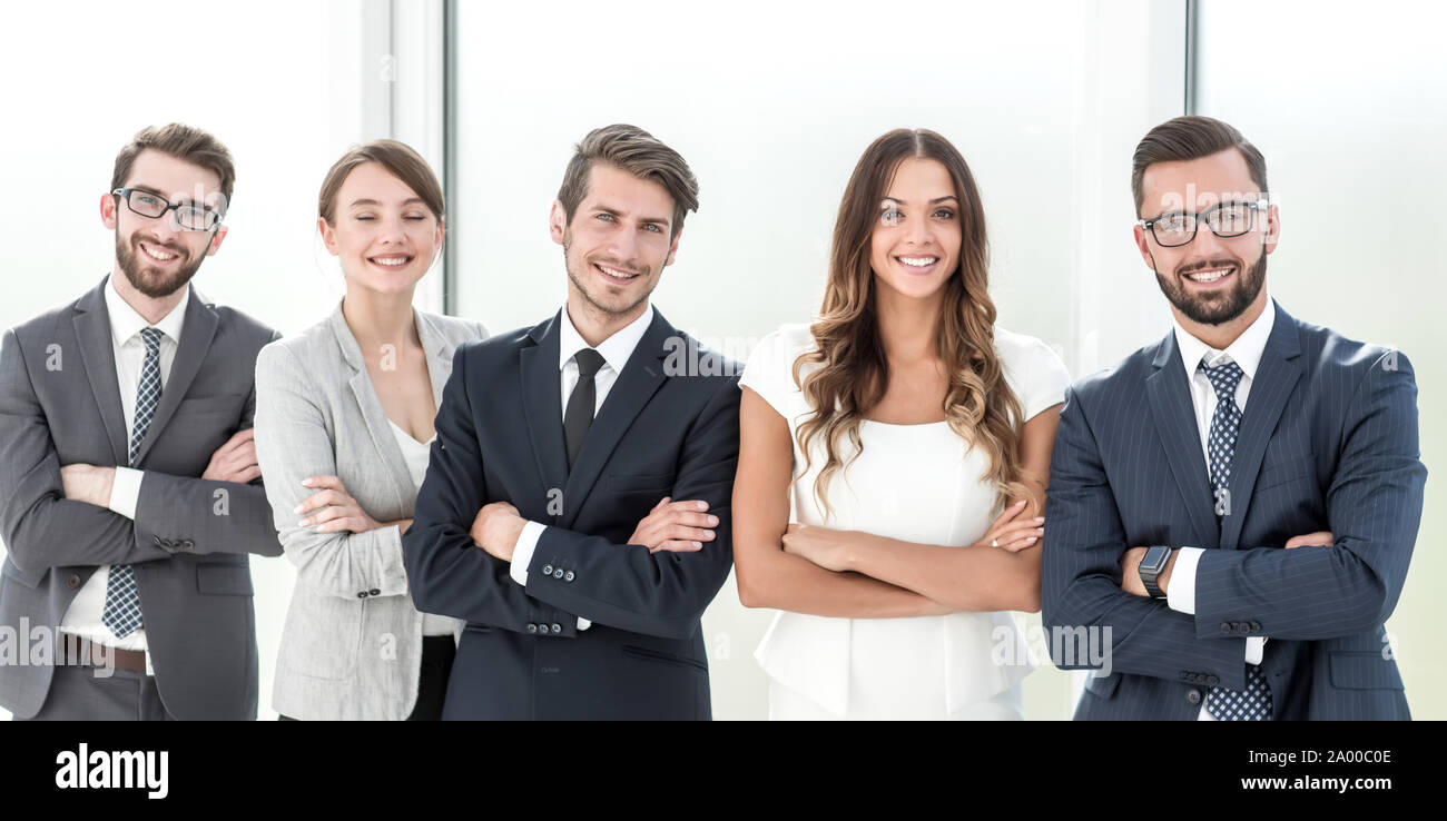 professional business team standing together in the office Stock Photo ...