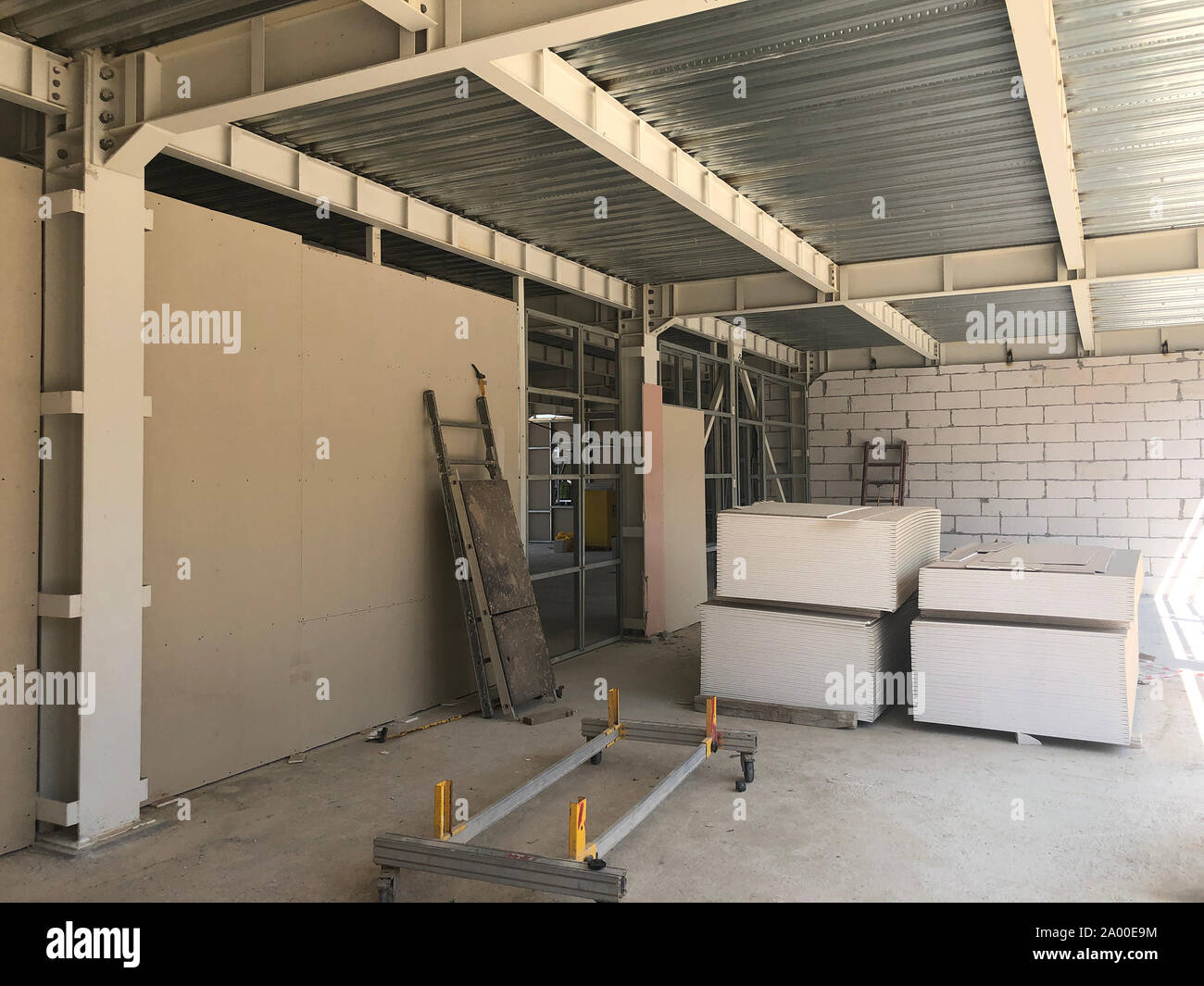 Gypsum Board Stock Photos Gypsum Board Stock Images Alamy