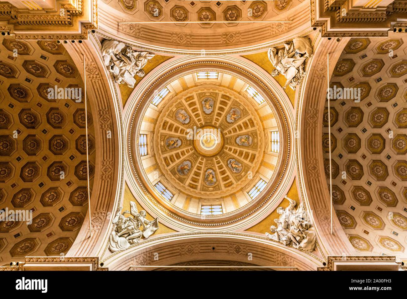 Crossing with dome, Cathedral Santa Maria Assunta, Reggio Emilia ...