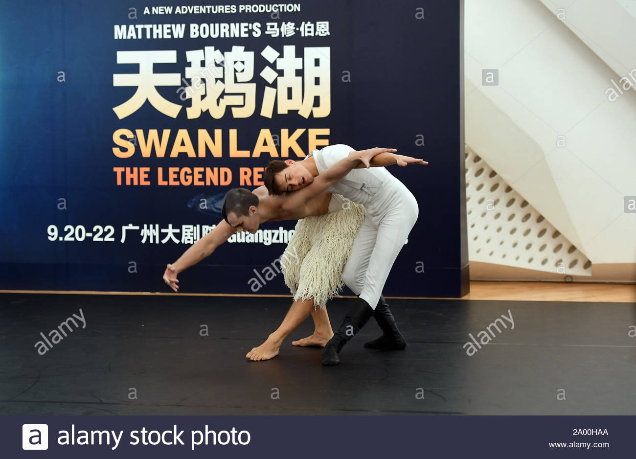 Guangzhou, China. 18th Sep, 2019. Matthew Bourne's Swan Lake will ...