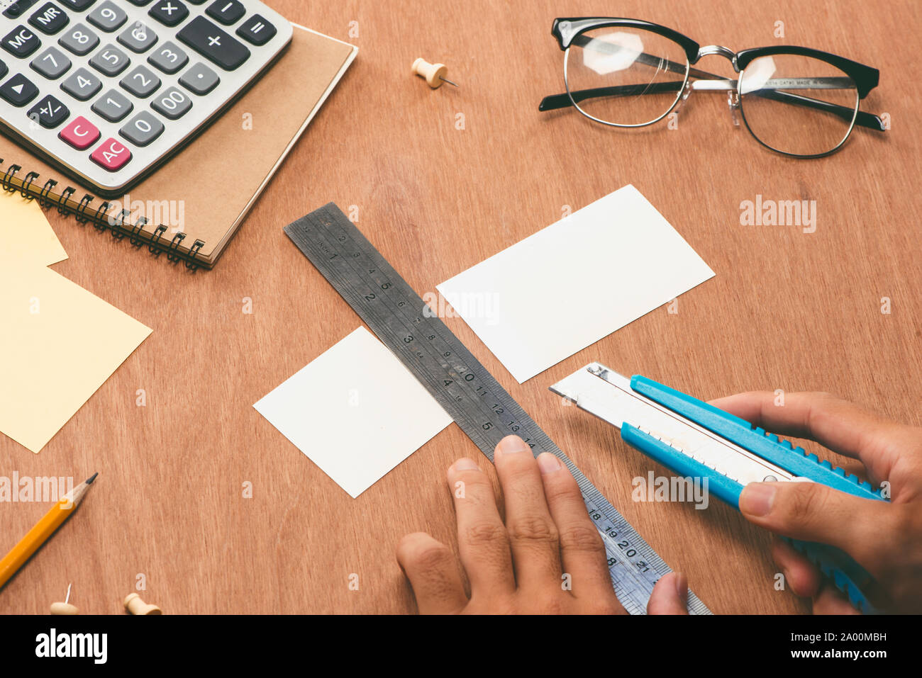 Scalpel cutting paper hi-res stock photography and images - Alamy