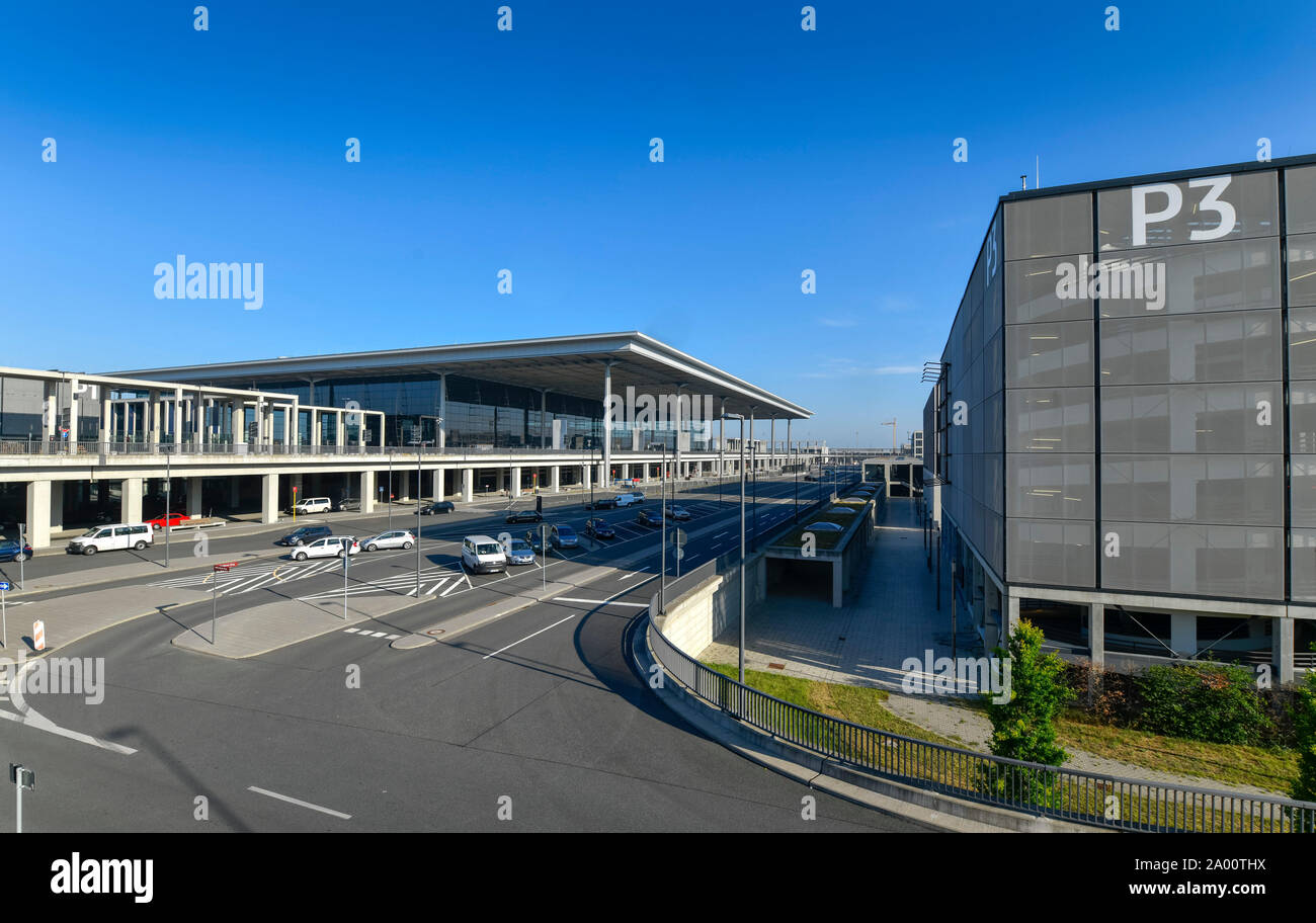Flughafen Berlin Brandenburg Willy Brandt, BER, Brandenburg, Deutschland Stock Photo