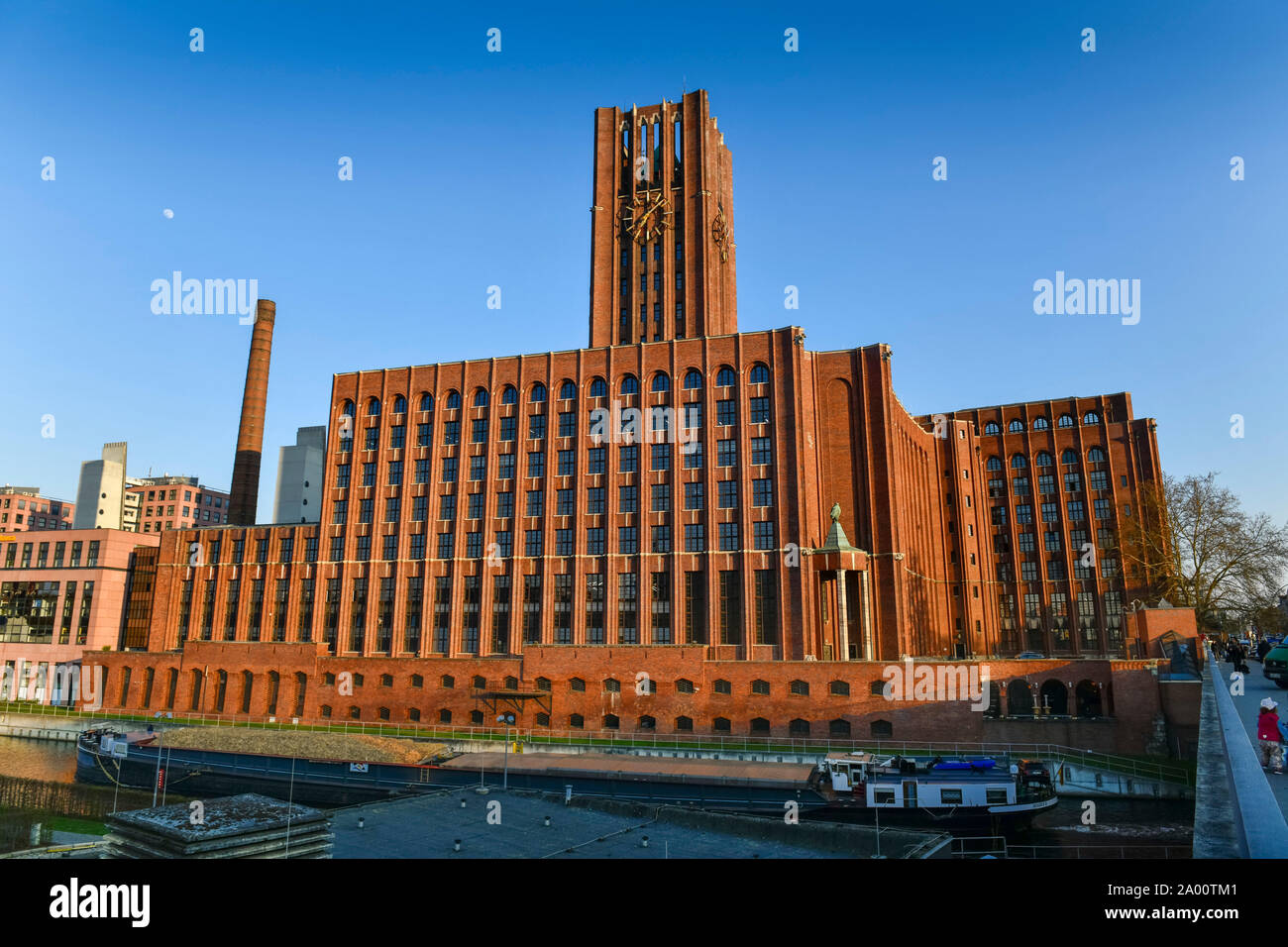 Ullsteinhaus, Ullsteinstrasse, Tempelhof, Berlin, Deutschland Stock Photo