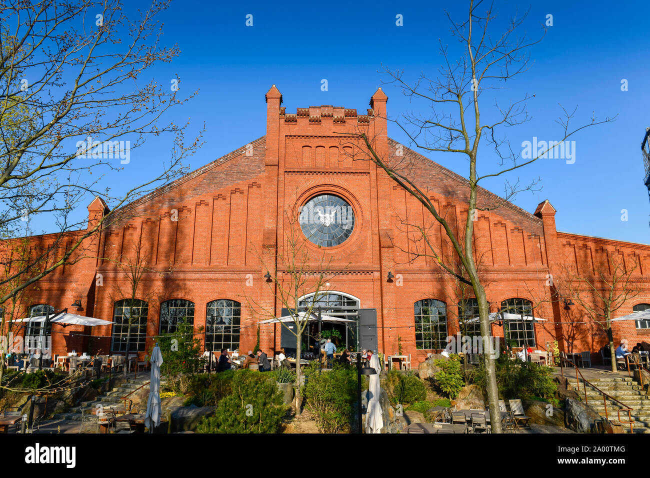 Craft Bier Brauerei Stone Brewing, Marienpark, Lankwitzer Strasse, Mariendorf, Tempelhof-Schoeneberg, Berlin, Deutschland Stock Photo