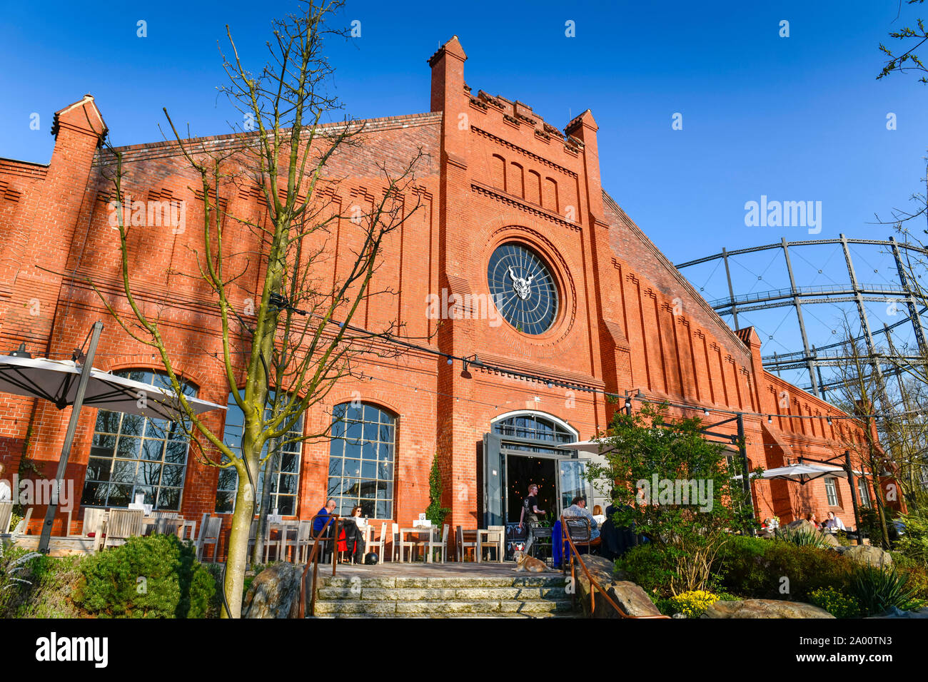 Craft Bier Brauerei Stone Brewing, Marienpark, Lankwitzer Strasse, Mariendorf, Tempelhof-Schoeneberg, Berlin, Deutschland Stock Photo