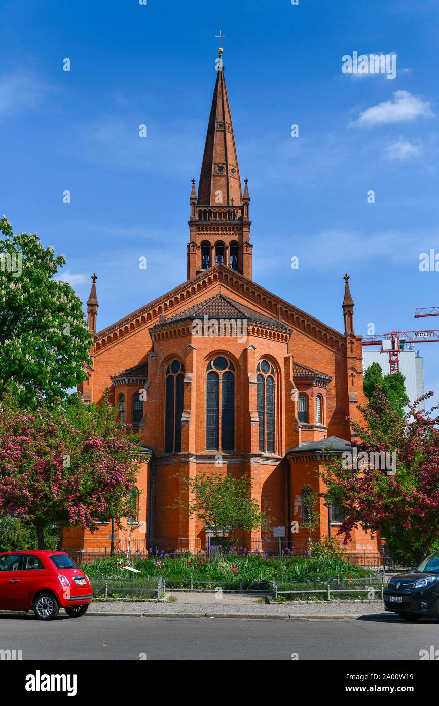 Zwoelf-Apostel-Kirche, An der Apostelkirche, Schoeneberg, Berlin, Deutschland Stock Photo