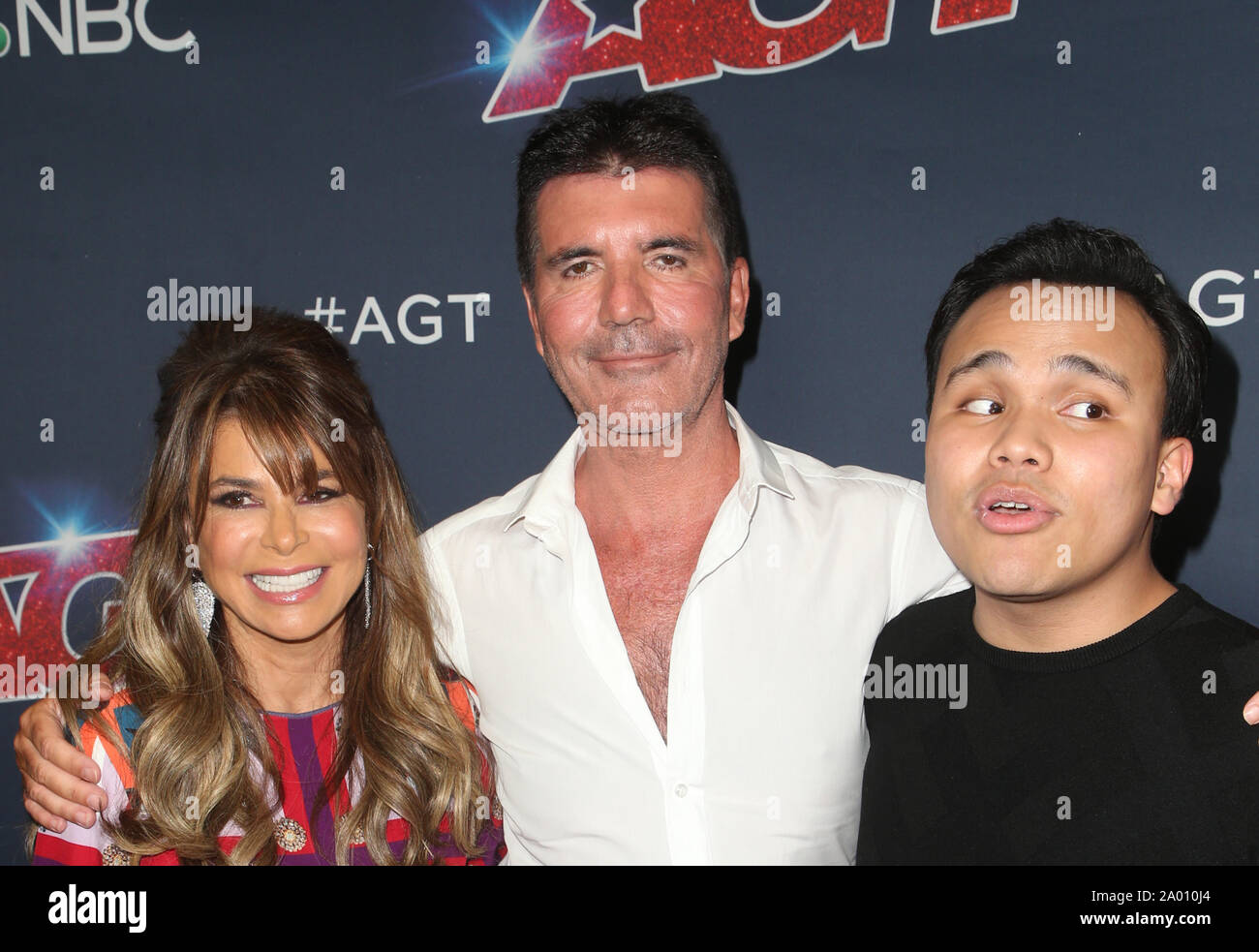 Hollywood, Ca. 18th Sep, 2019. Paula Abdul, Simon Cowell, Kodi Lee, at