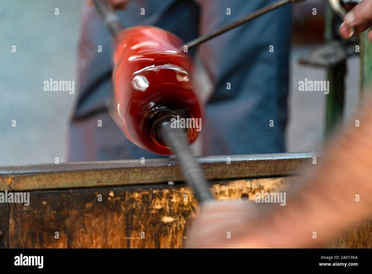 inside Murano glass factory Venice Italy close up detail Stock Photo Alamy