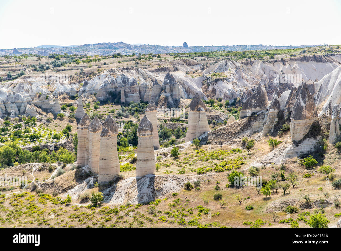 Cappadocia rock formations Turkey Stock Photo - Alamy