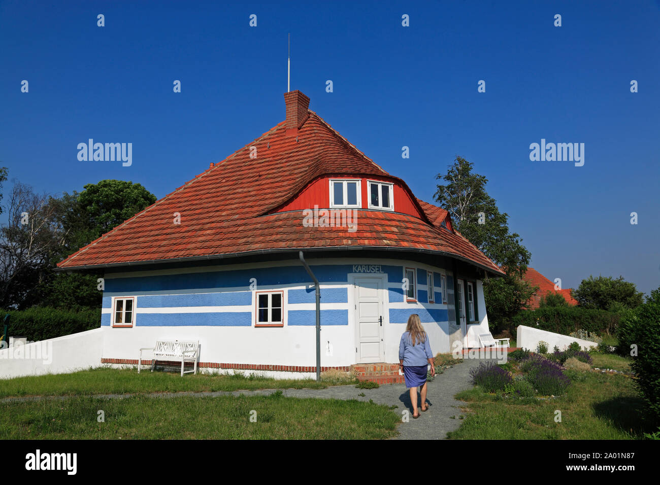 Vitte Asta Nielsen House Karusel Hiddensee Island Baltic Sea