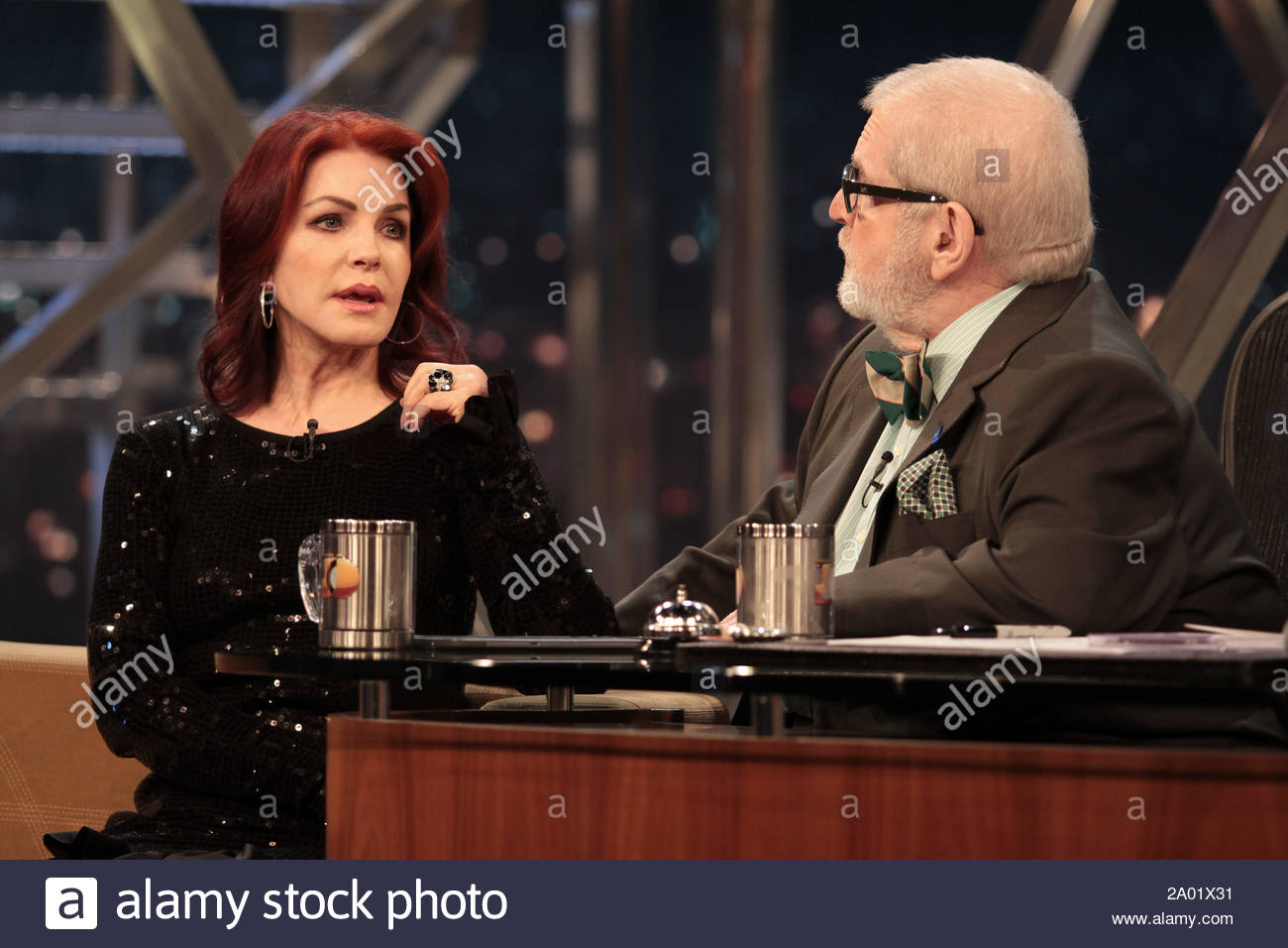 Sao Paulo Brazil Actress And Businesswoman Priscilla Presley