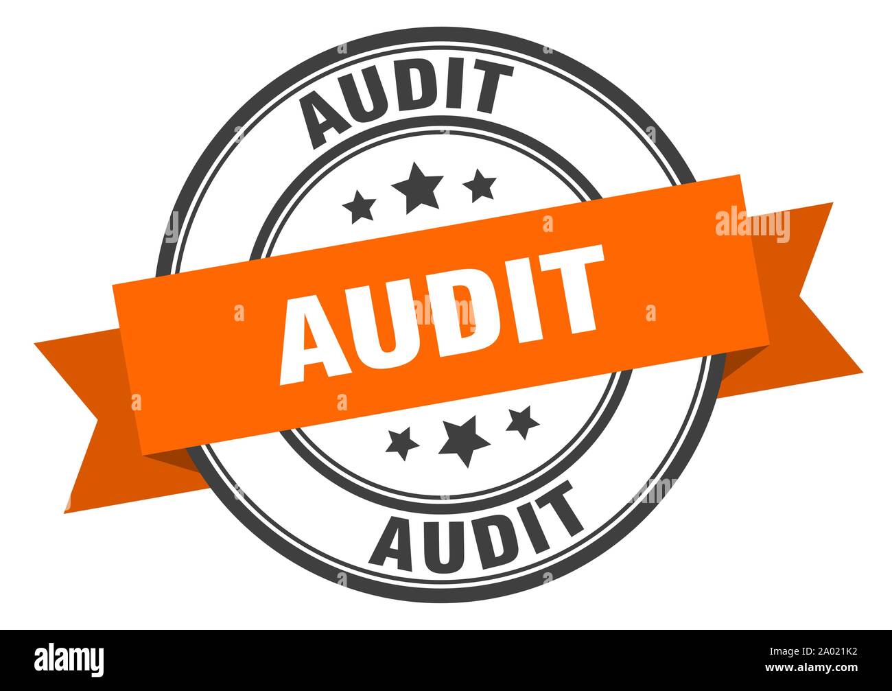 audit label. audit orange band sign. audit Stock Vector Image & Art - Alamy