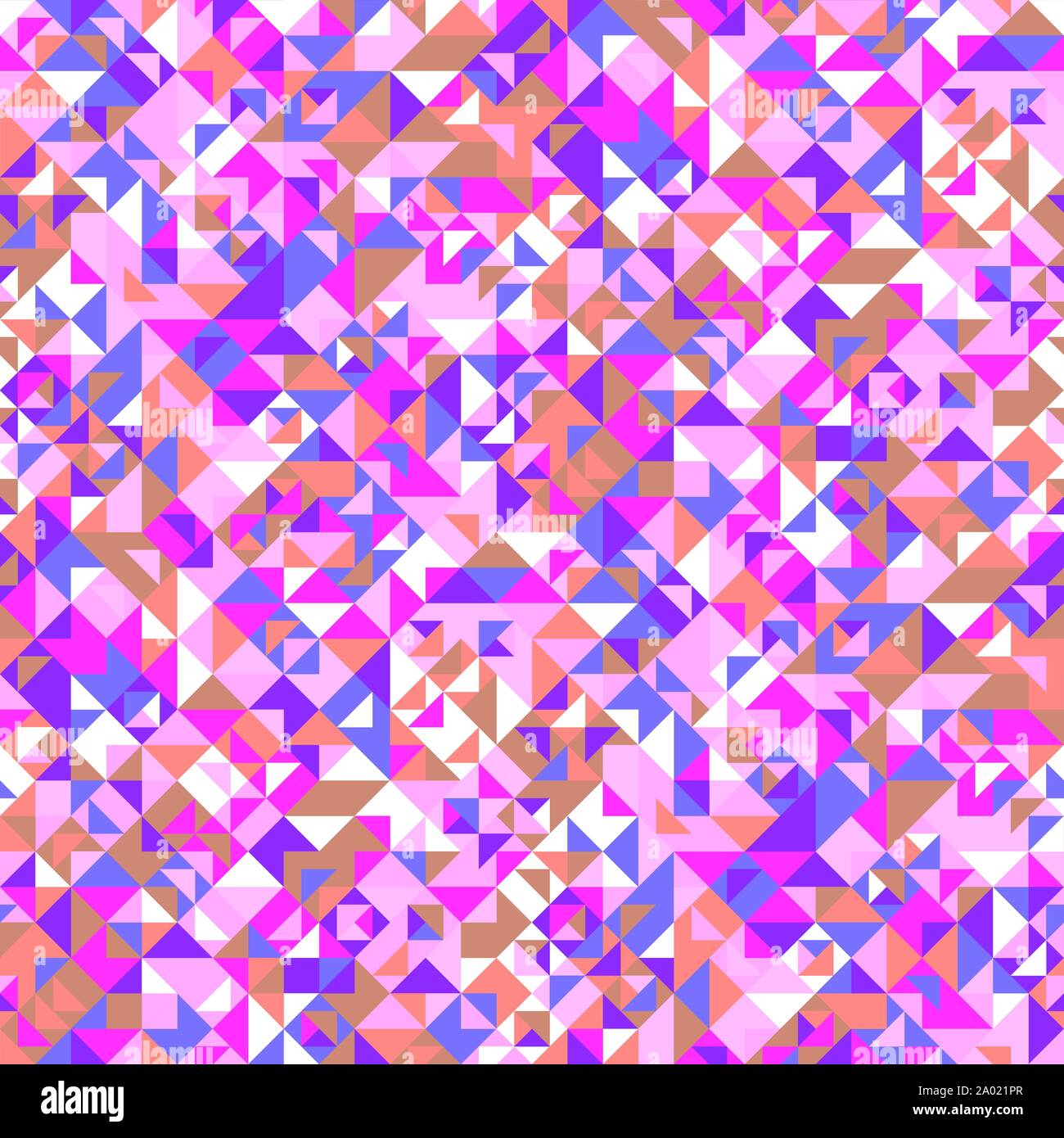 Seamless triangular mosaic pattern background - abstract vector graphic ...