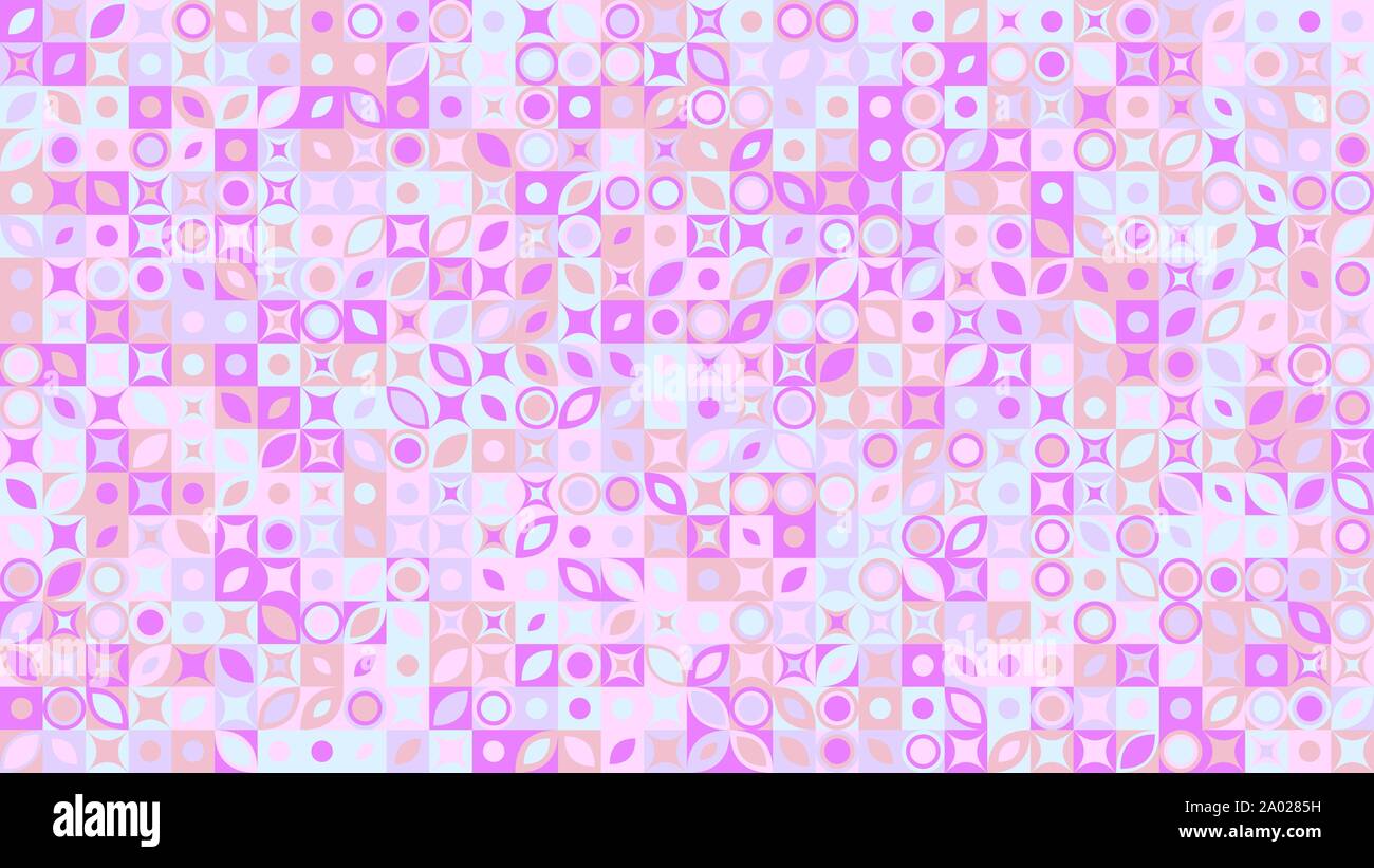 Abstract mosaic pattern background - colorful vector graphic design ...