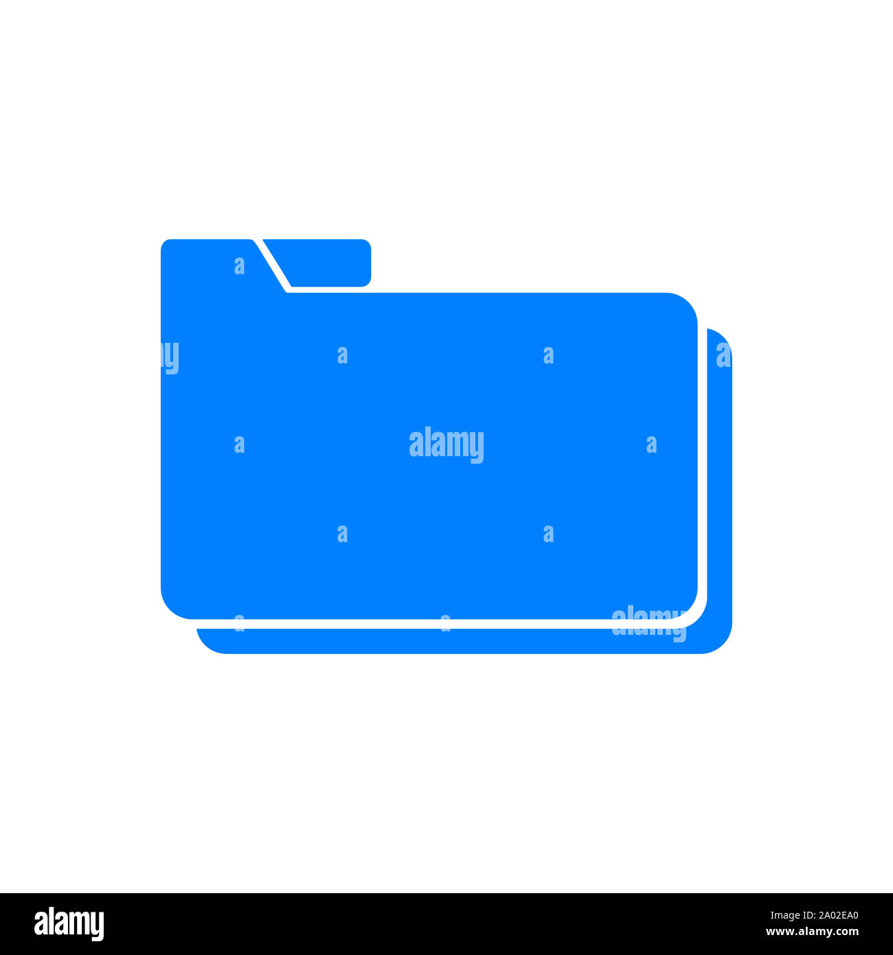 Data folder icon blue hi-res stock photography and images - Alamy