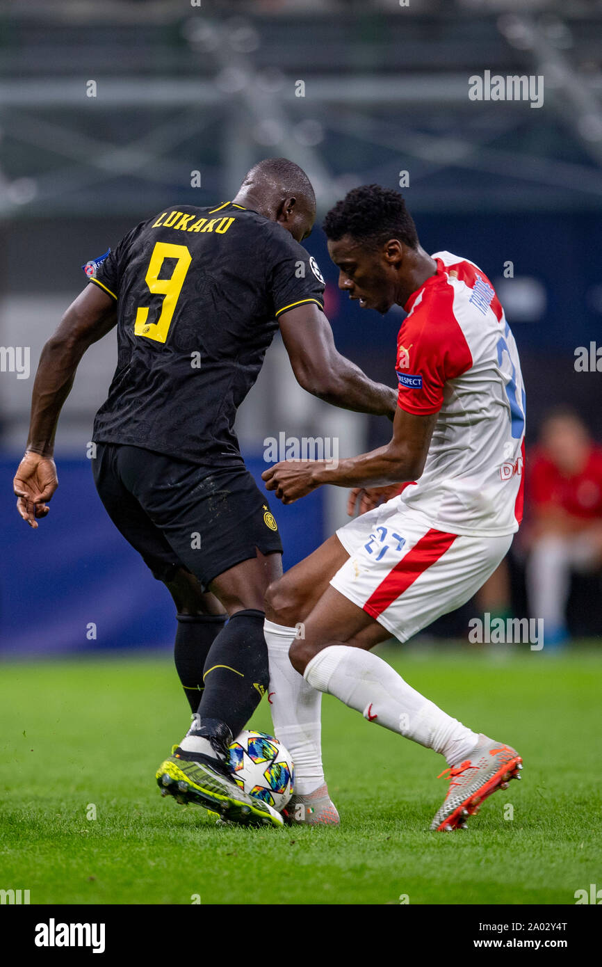 Ibrahim Traore (Slavia Praha) during the Uefa Champions League