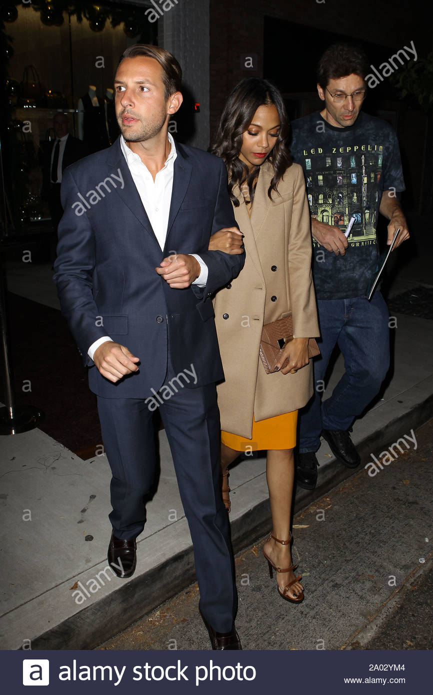 Zoe Saldana dating Keith Britton
