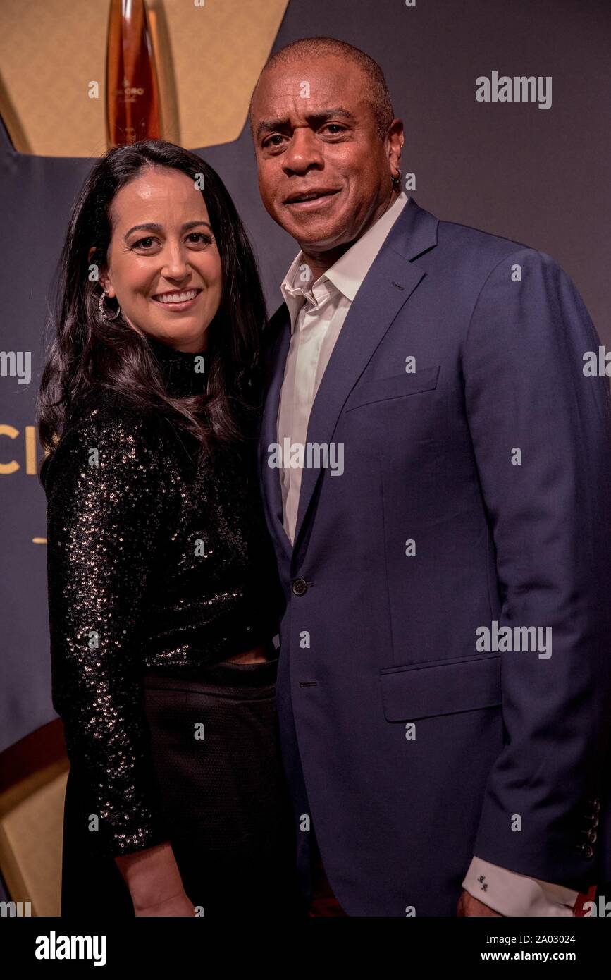 Ana Luz Rodriguez, Ahmad Rashad at arrivals for Cincoro Tequila Launch