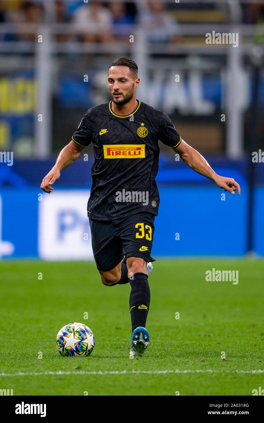 Danilo D Ambrosio (Inter) during the Uefa "Champions League " Group Stage  First match between Inter 1-