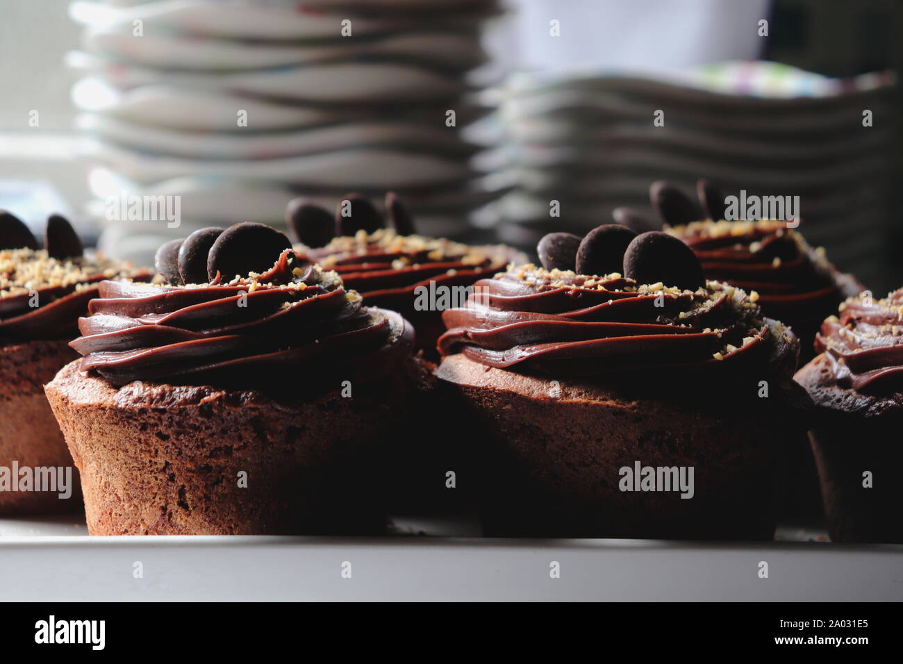 Dark Chocolate Muffins High Resolution Stock Photography and Images - Alamy
