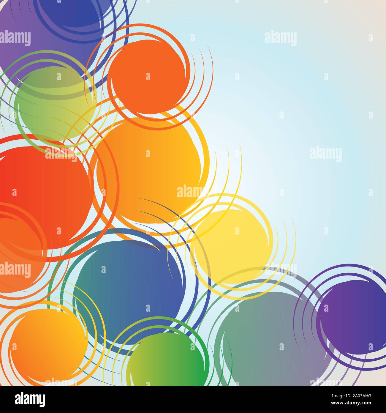 Colorful Abstract Background Design in Editable Vector Format Stock Vector  Image & Art - Alamy