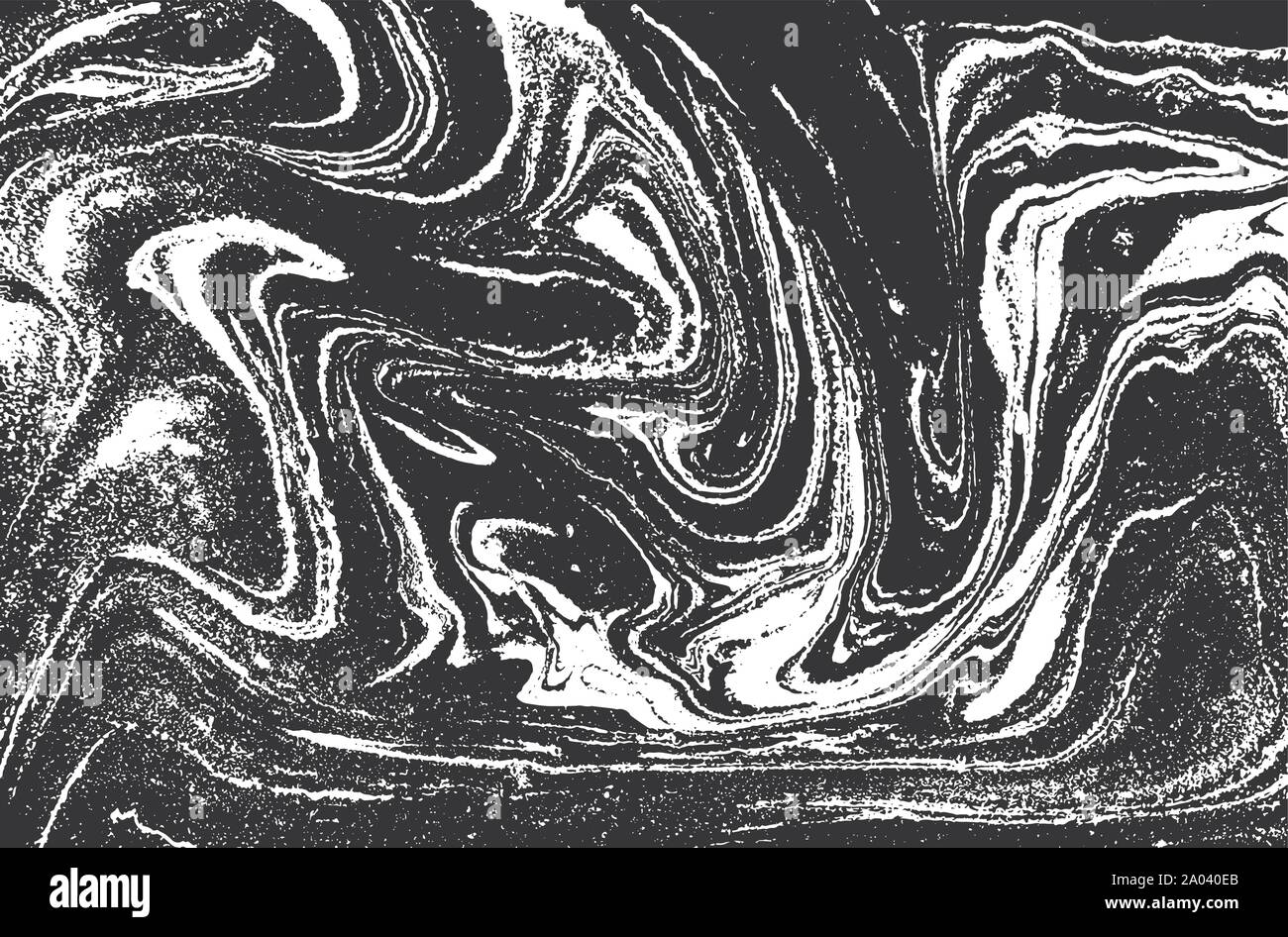 Black and white liquid texture. Abstract vector background Stock Vector ...