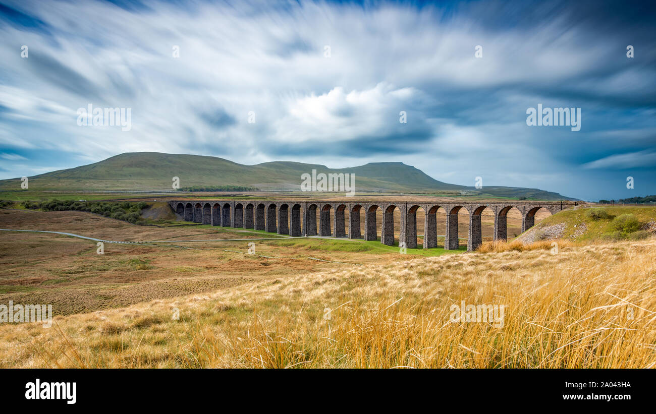 Ribblehead Viaduct Stock Photo