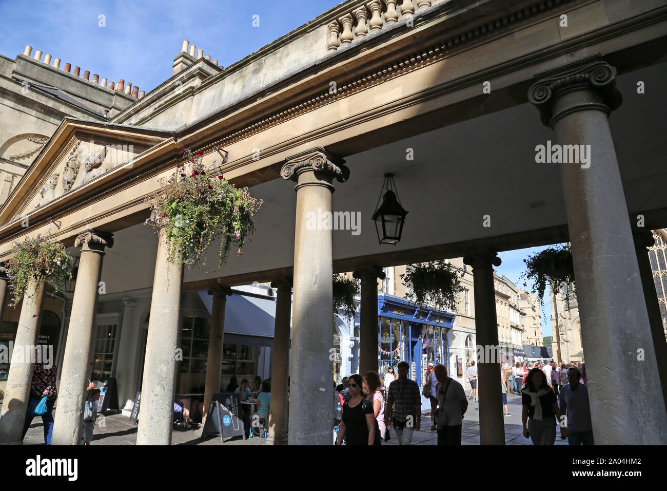 Abbey Churchyard from Stall Street, Bath, Somerset, England, Great