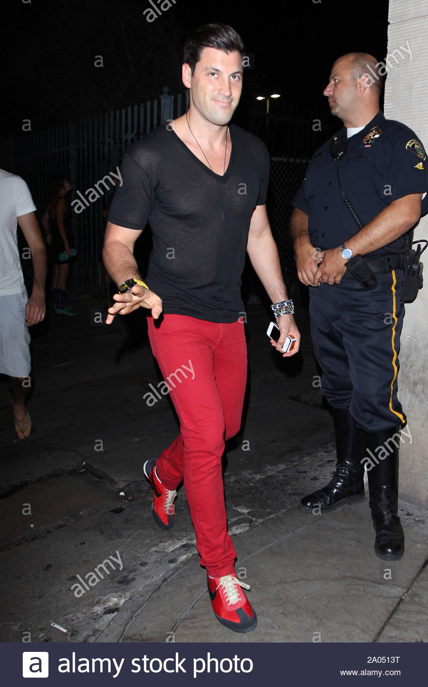 Hollywood Ca Dancing With The Stars Couple Maksim