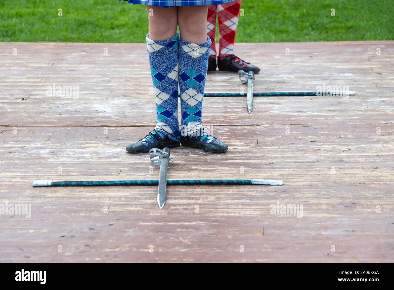 Scottish sword dancing hi-res stock photography and images - Alamy