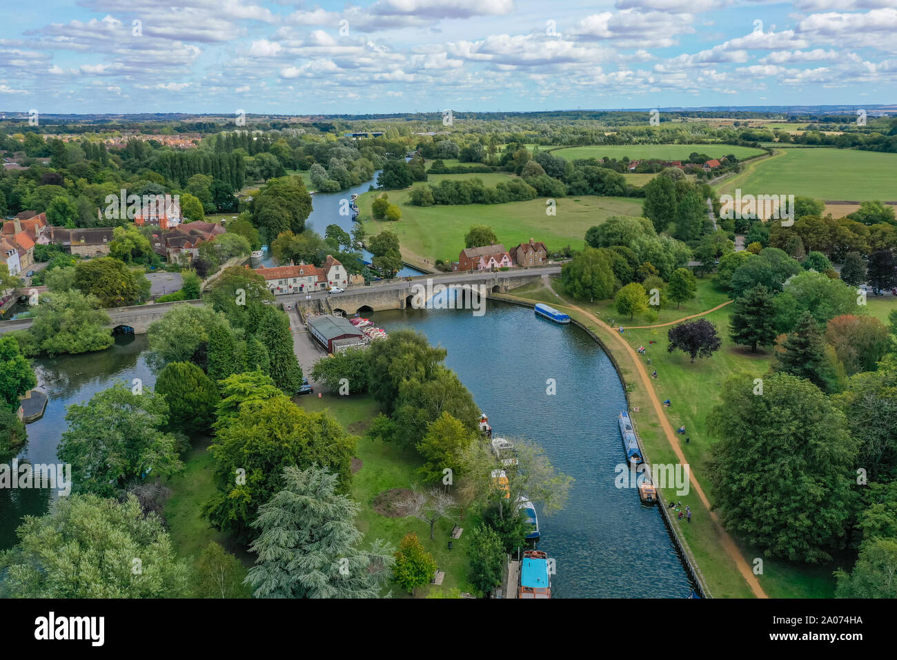 Aerial view of abingdon hires stock photography and images Alamy