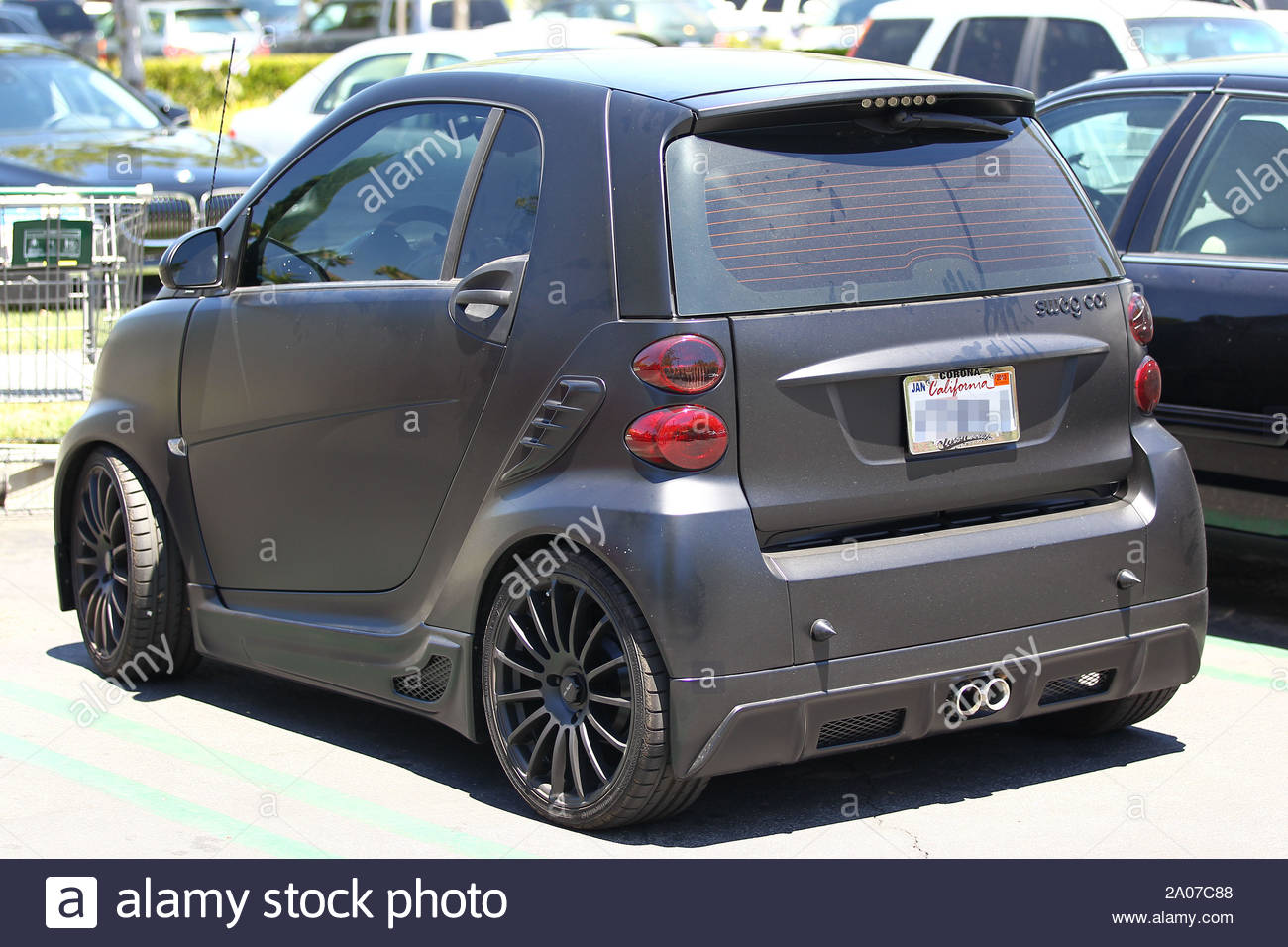 Matte Black Car Stock Photos Matte Black Car Stock Images Alamy