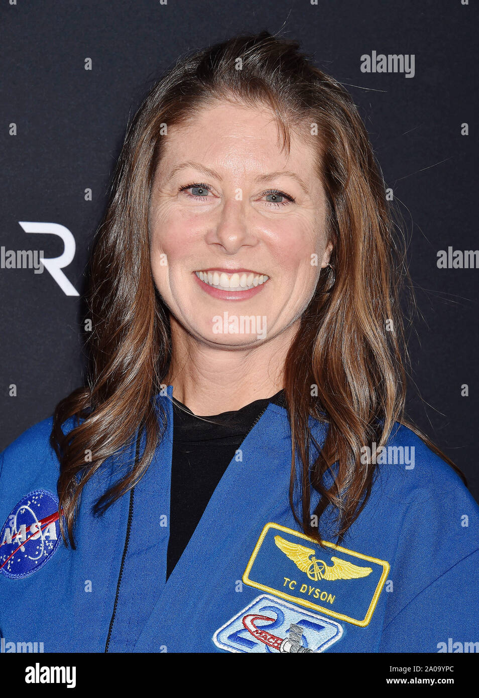 HOLLYWOOD, CA - SEPTEMBER 18: Tracy Caldwell Dyson attends the premiere of 20th Century Fox's 'Ad Astra' at The Cinerama Dome on September 18, 2019 in Los Angeles, California. Stock Photo