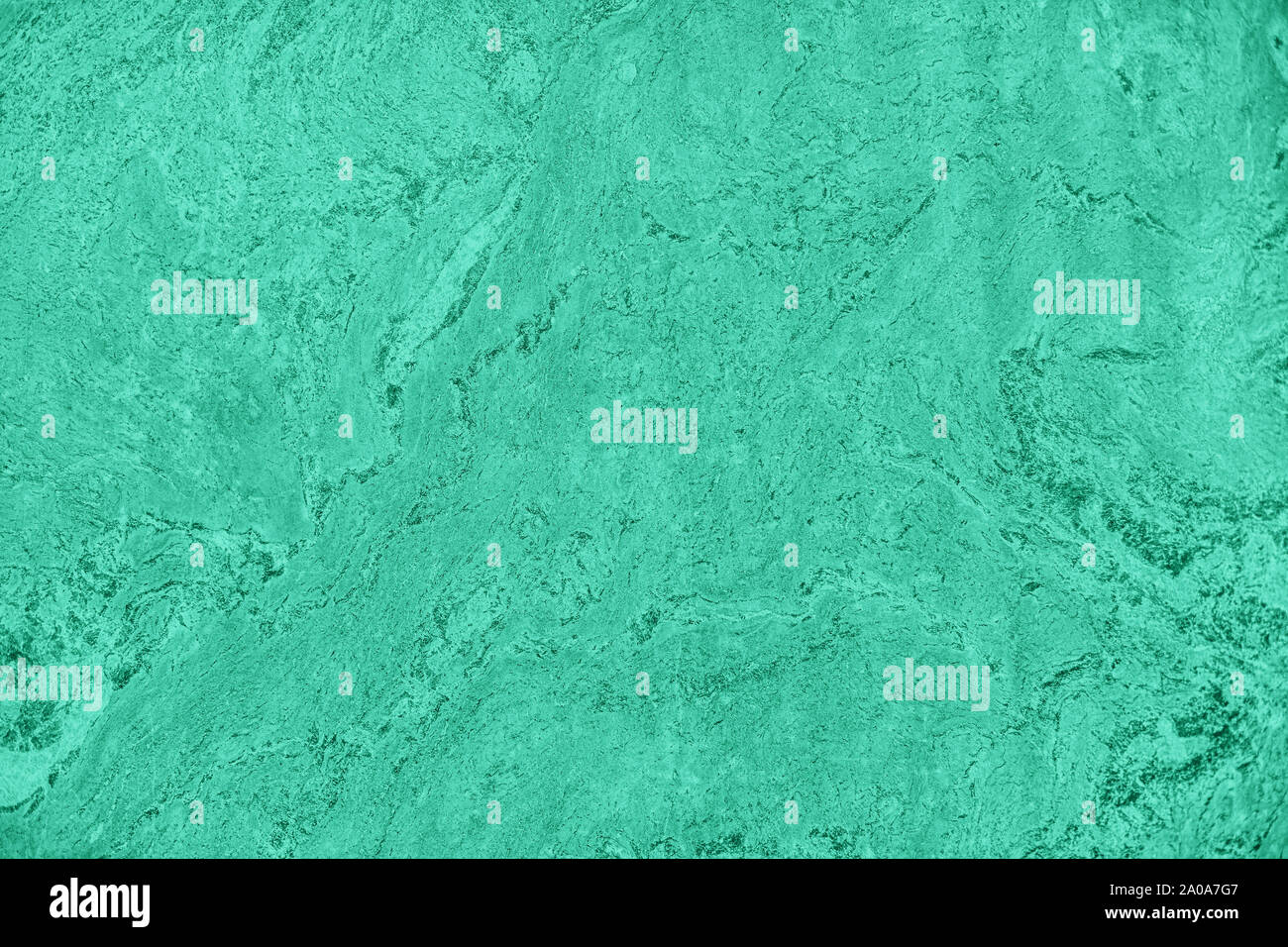 Close up of abstract trendy colored mint granite stone texture with ...